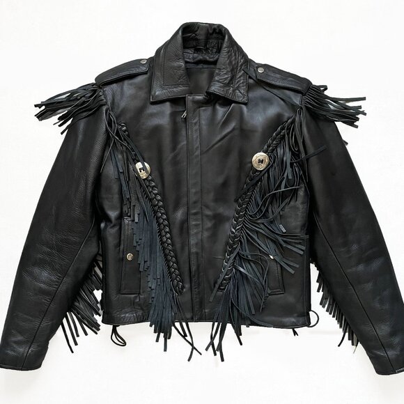 VTG Leather Jacket - Picture 1 of 10